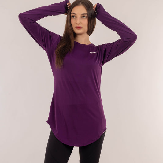 Round Long Sleeve - Dark Violet