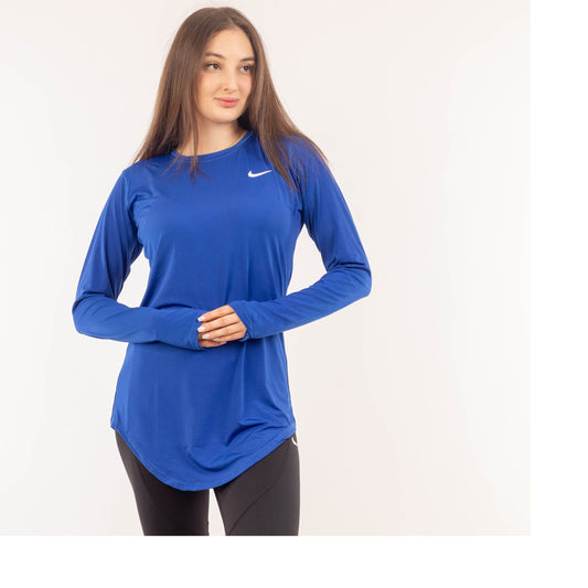 Round Long Sleeve - Blue