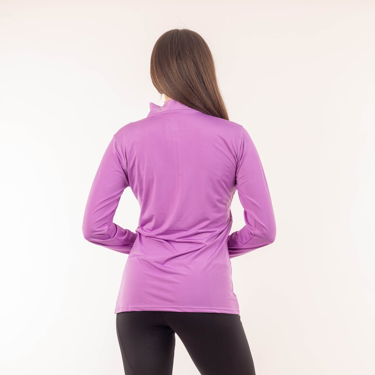 Full Zipper Long Sleeve - Lavender