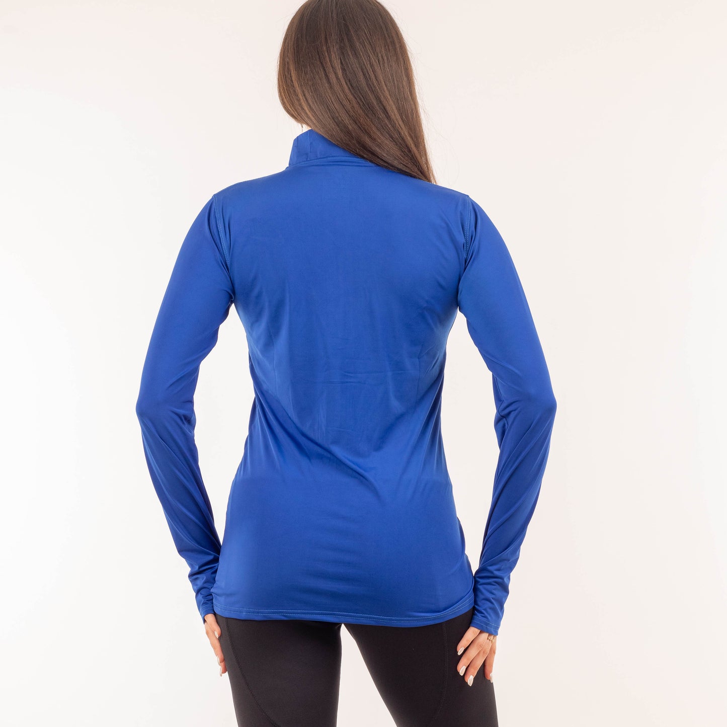 Full Zipper Long Sleeve - Blue