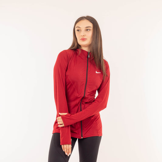 Full Zipper Long Sleeve - Wine