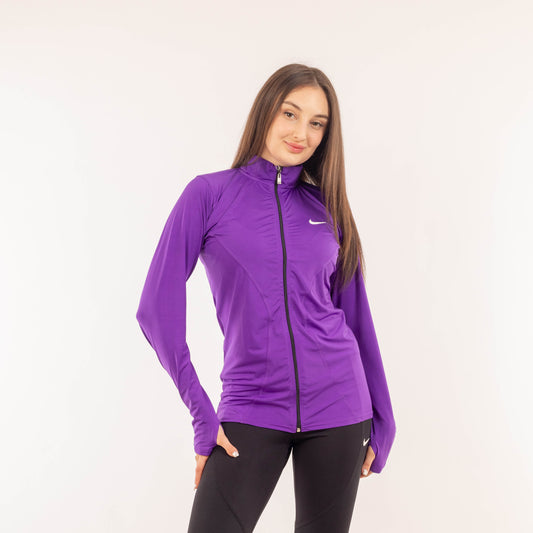 Full Zipper Long Sleeve - Purple