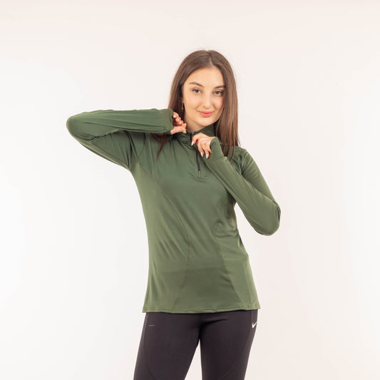 QTR T-Shirt Long Sleeve - Pine